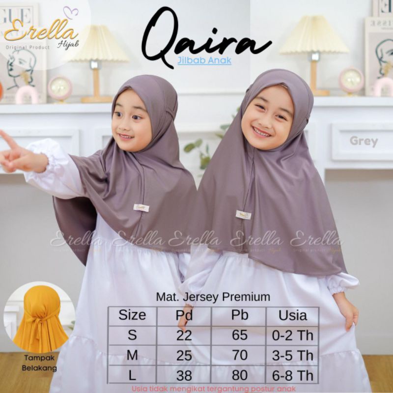 QAIRA JILBAB ANAK BY ERELLA