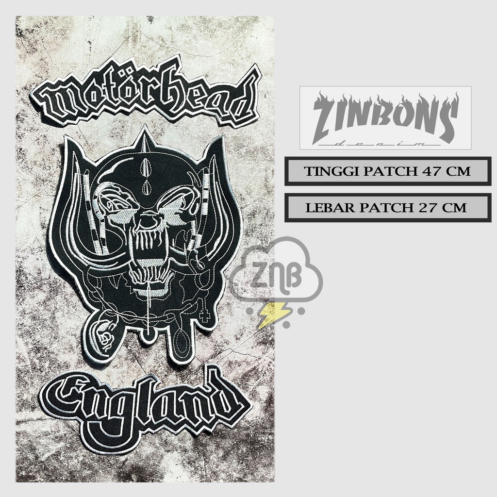 Grosir Backpatch Bordir Jahit Satu Paket patch keren (Patch Punggung)