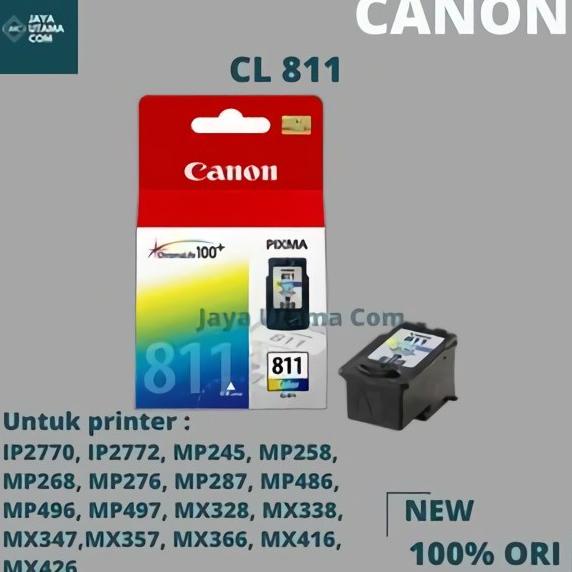 

Tinta Catridge Canon CL-811 Colour Original - Warna