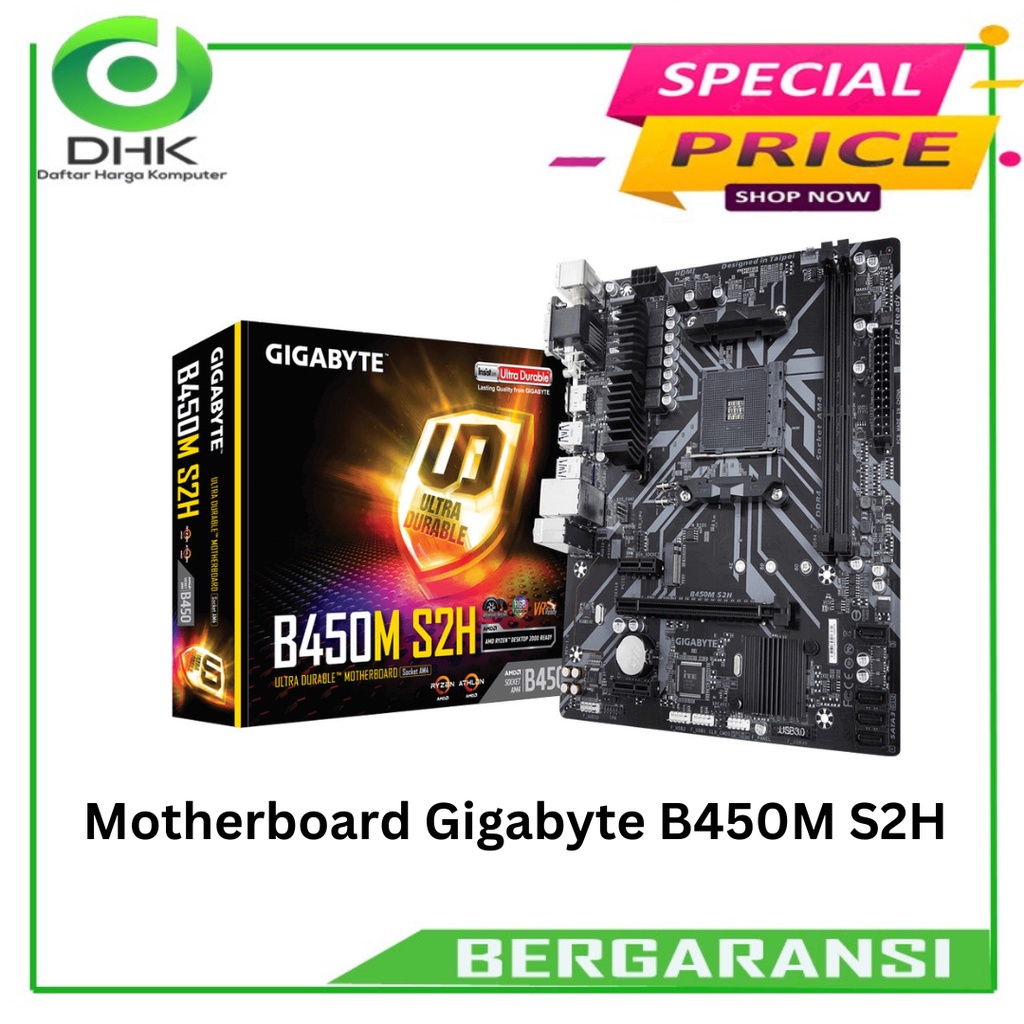 Motherboard Gigabyte B450M S2H