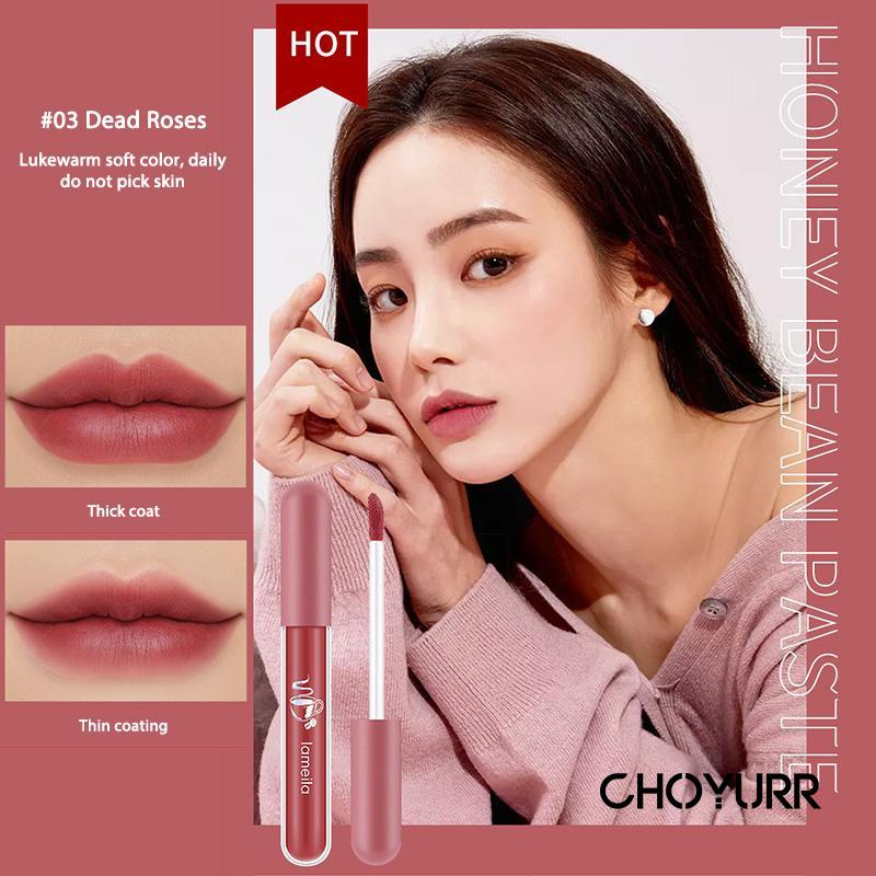 【COD】Lip Glaze Lipstik Cair Lip Gloss Pelembab Silky Misty Matte Lipstick Anti Air Lipstick Velpet Lip Gloss -CH