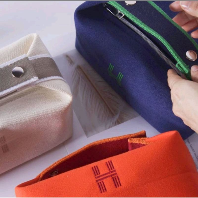Pouch Travel Make Up Bag Organizer / Tas Make Up Pouch / Bag Organizer / Tas jinjing Hand Bag