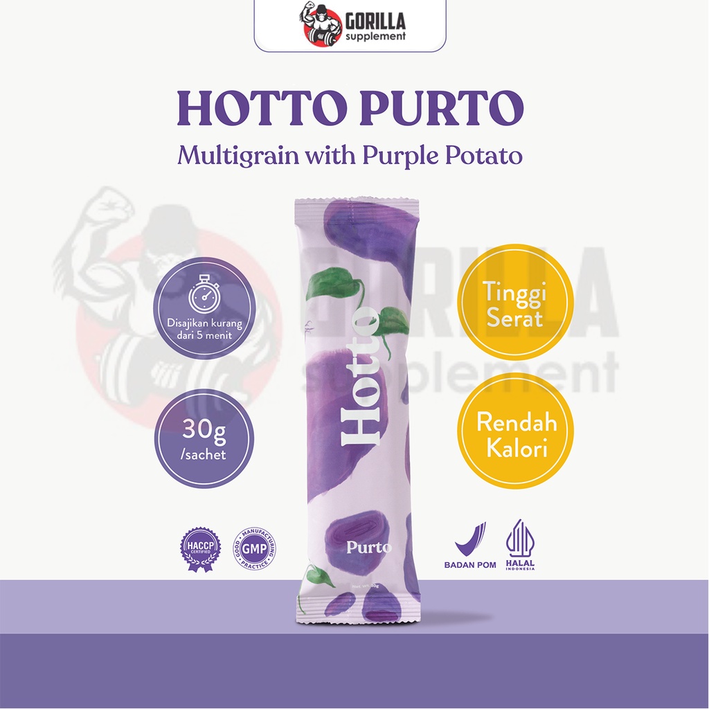 

HOTTO PURTO Multigrain With Purple Potato Ori!!