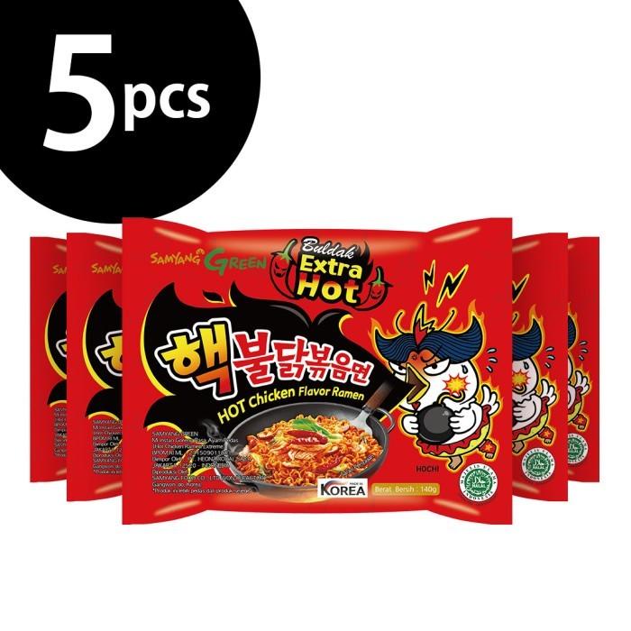 

[Special Bundling] 5 In 1 - Samyang Hot Chicken Ramen Extreme 2X Spicy 020