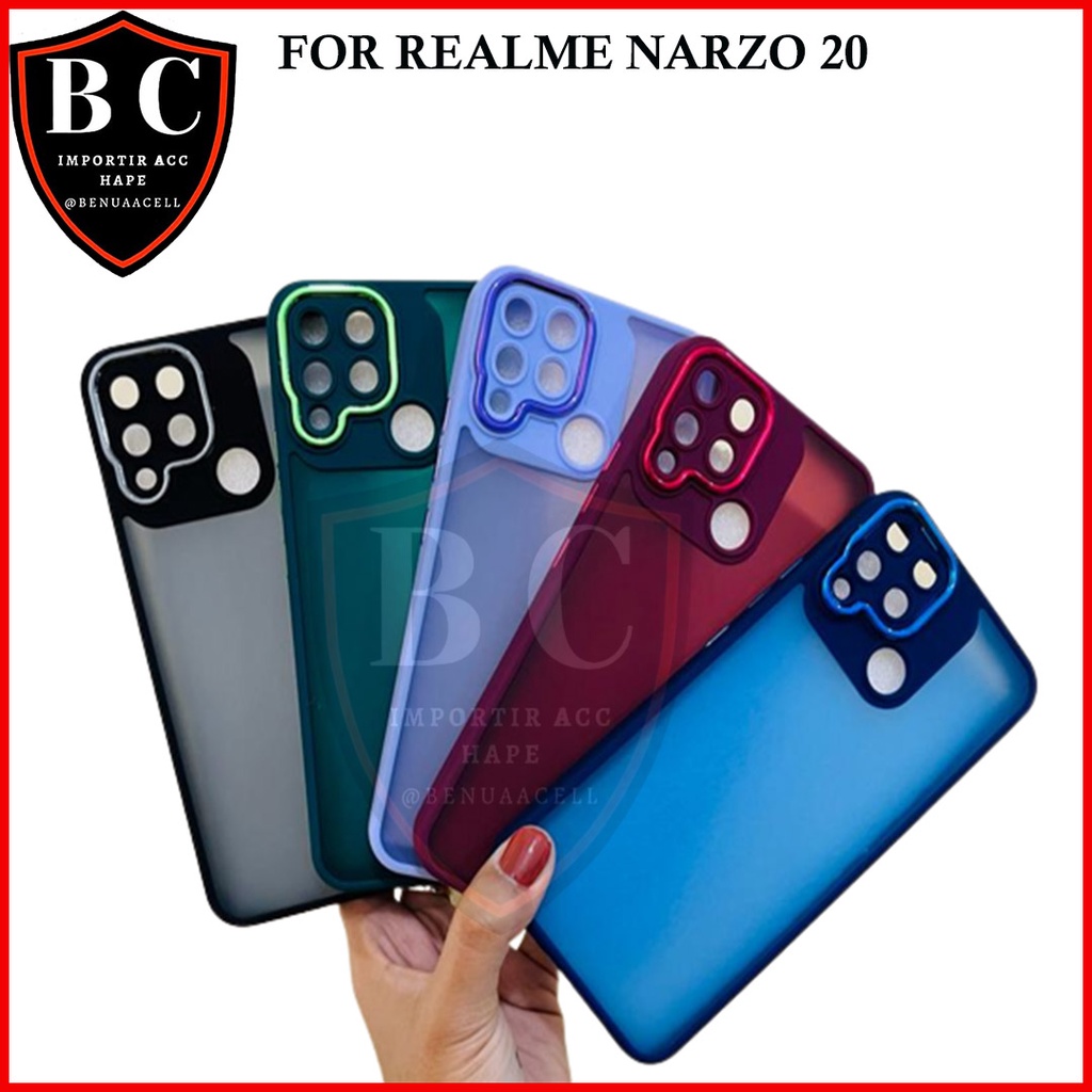 CASE DOVE METAL CHROME REALME NARZO 20 NARZO 30A REALME 2 PRO