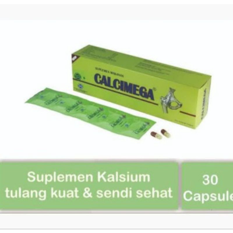 CalciMega vit Kalsium, Dha dan Vit D kesehatan gigi, tulang, otak, saraf