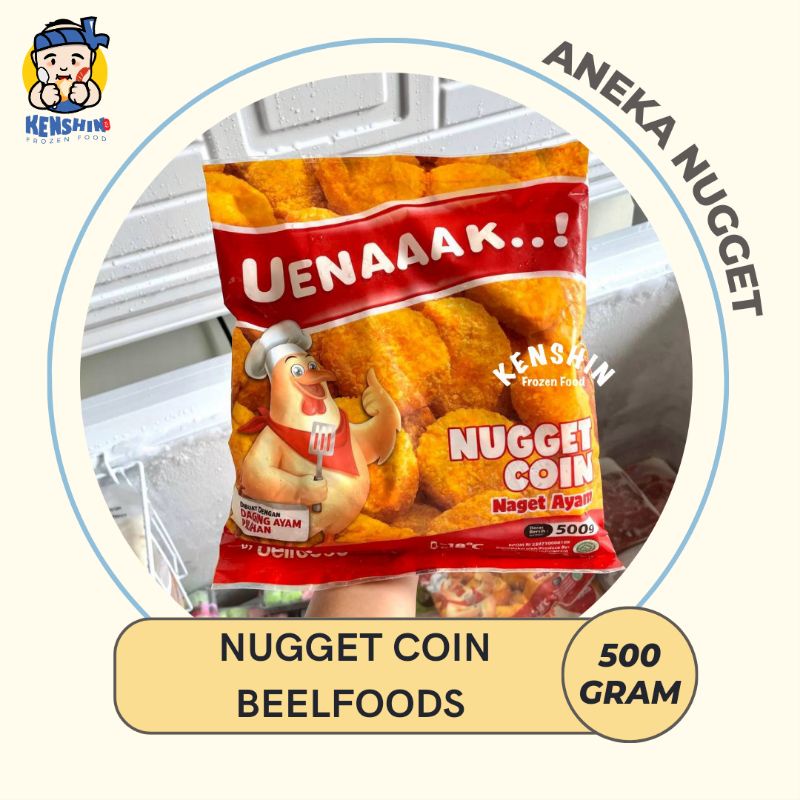 

NUGGET BEELFOODS COIN / Kenshin Frozen Food