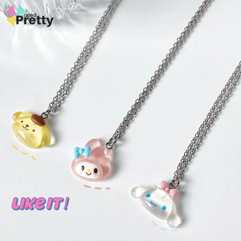 Sanrio kartun kalung lucu aksesoris fashion Korea untuk pria dan wanita - PD