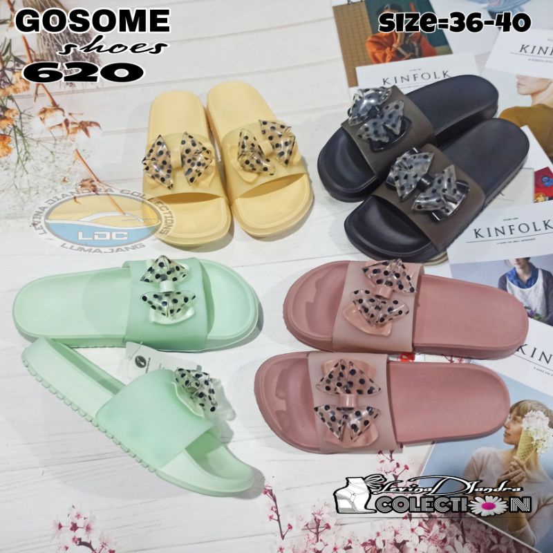 SANDAL SELOP KARET EVA GOSOME PITA 620M(36-40)