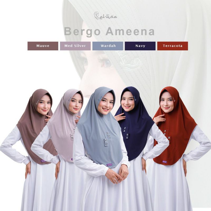 Bergo Ameena by Ellisa hijab