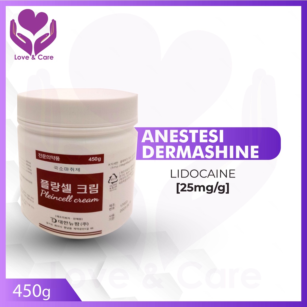 Anastesi Dermashine Cream Sulam Alis Bibir Tato Krim Perawatan Kecantikan Wanita