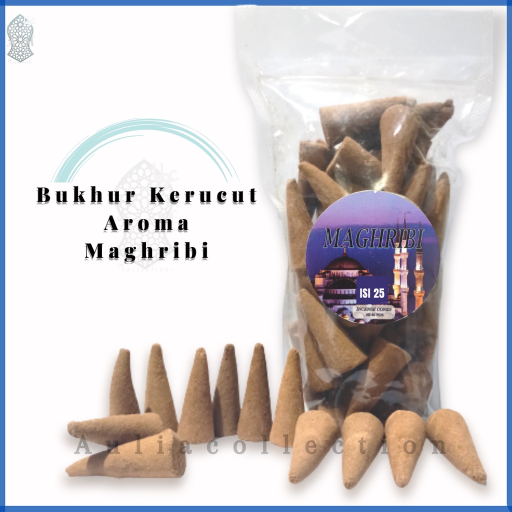 Buhur Gahru Dupa Arab Dupa Kerucut Isi 25 Aroma Cendana Pengharum Ruangan Dan Aromaterapi