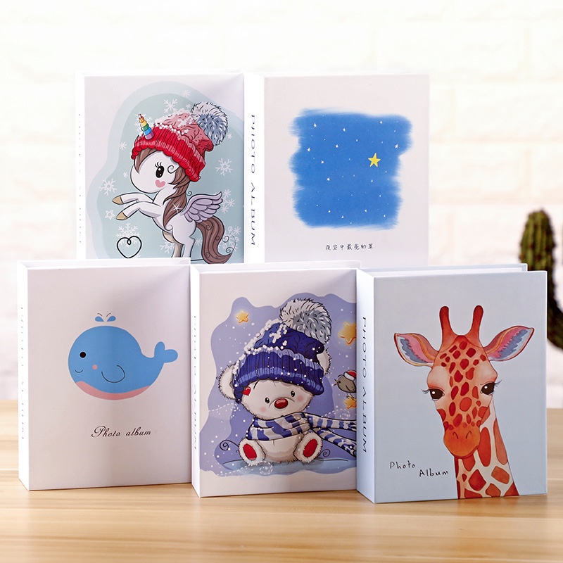 Starlight Album Foto Keluarga 4R laminating/4R PLUS Tempat Foto Kenangan 100 Foto