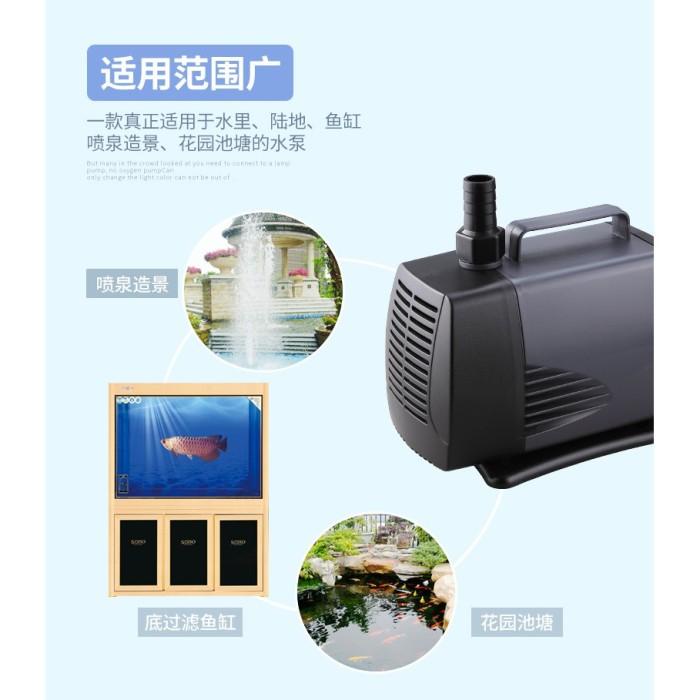 Sobo Pompa Air Water Pump Kolam Aquarium Pompa Celup Wp-5000 Best Seller