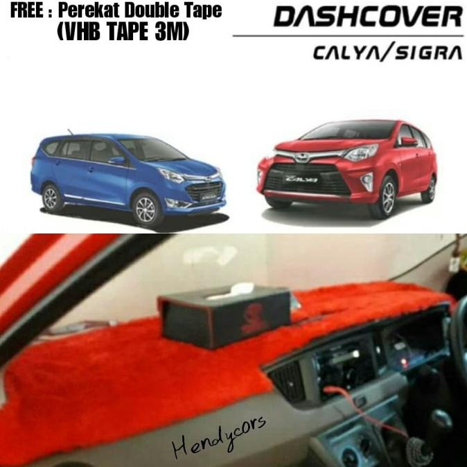 Alas bulu dashboard mobil calya/sigra (bulu Rasfur)