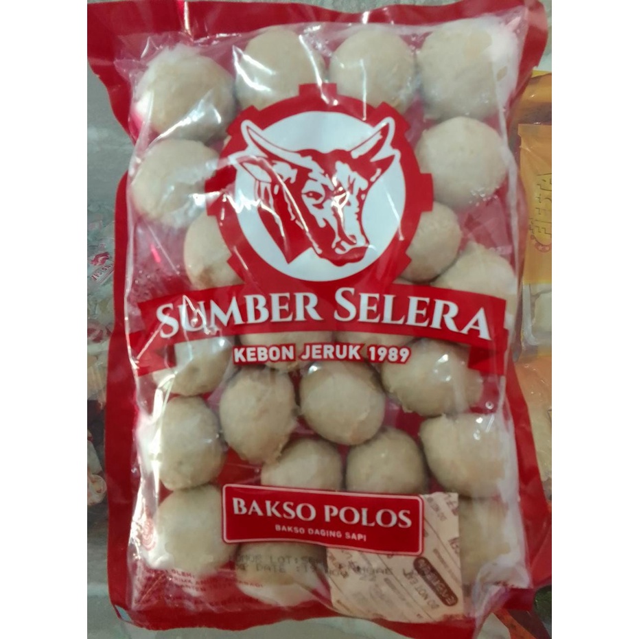 

Sumber Selera Bakso SB Polos 25pcs Instant Sameday Ready Musi