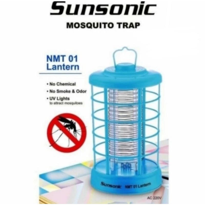 SUNSONIC LAMPU NYAMUK / INSECT KILLER / MOSQUITO TRAP NMT 01 LANTERN / LENTERA PERANGKAP NYAMUK