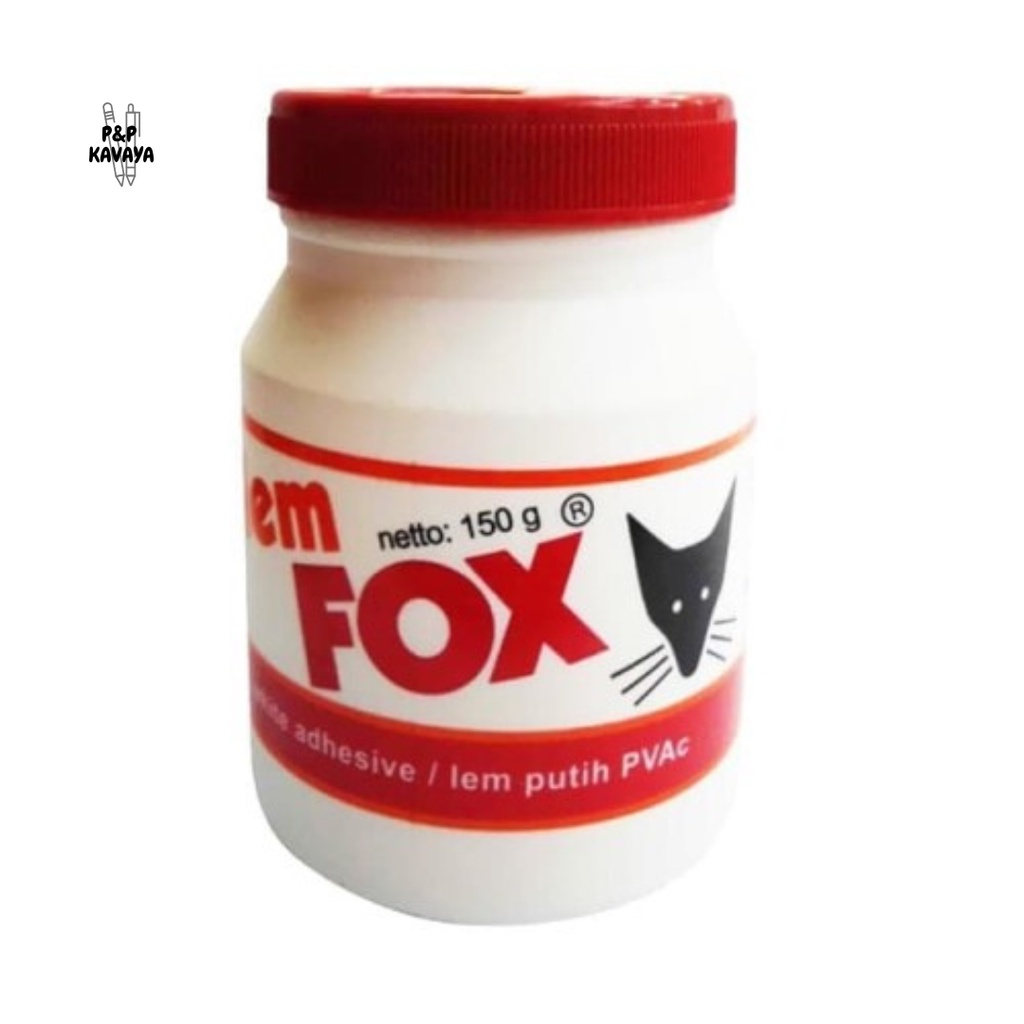 

Lem fox putih botol kecil 150gr