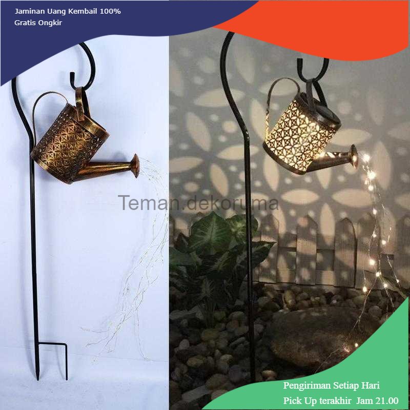 TD - LMP TIFICY Lampu Taman Tenaga Surya Model Ketel Ukuran Kecil - ICY91