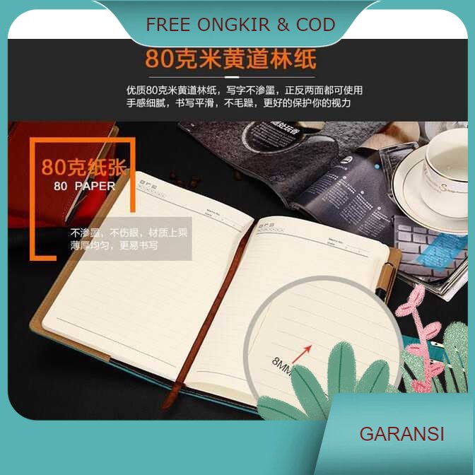 

Limited Buku Catatan Kerja Cover Kulit Kertas A5 - JSK-2519