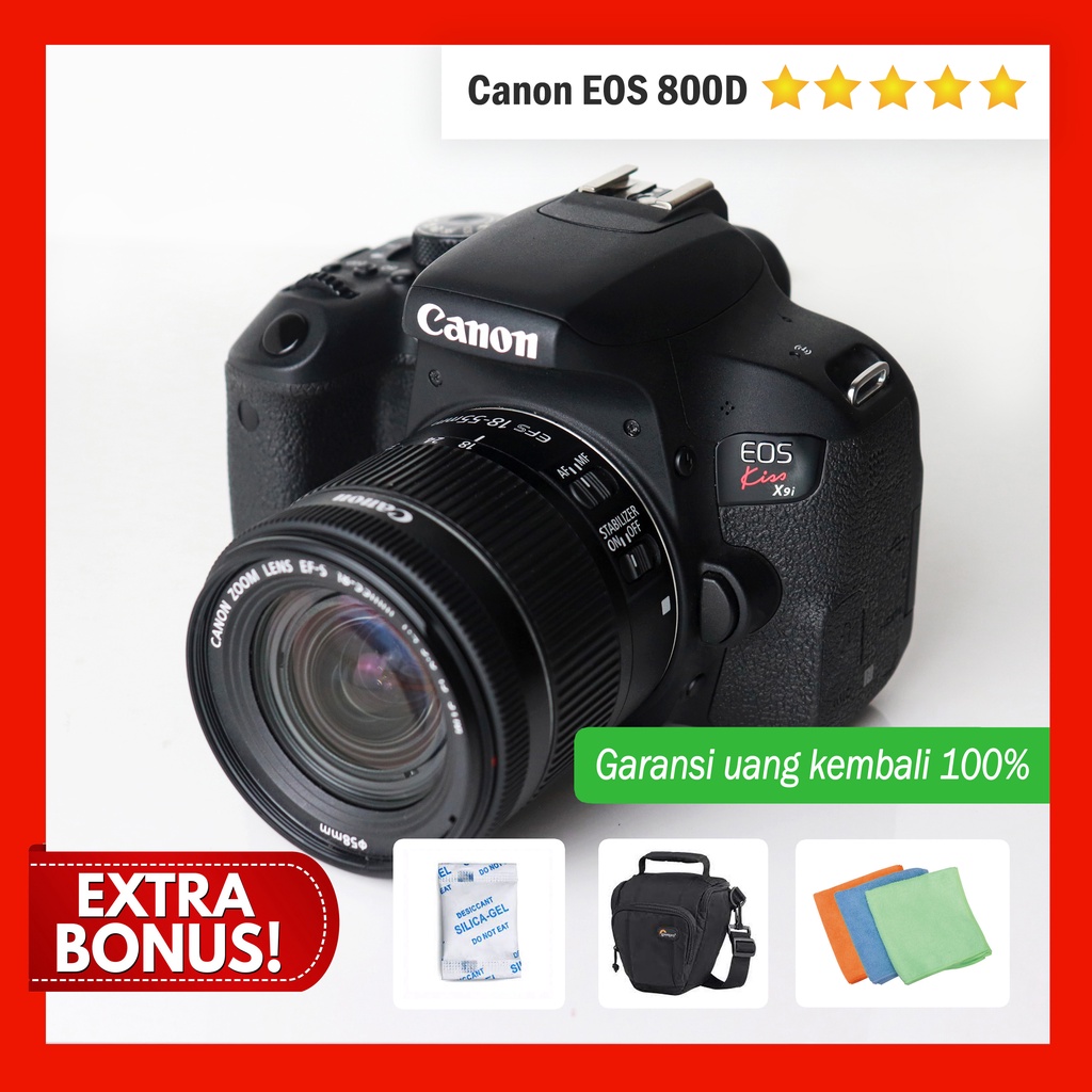 Canon EOS 800D Kamera DSLR Best Seller