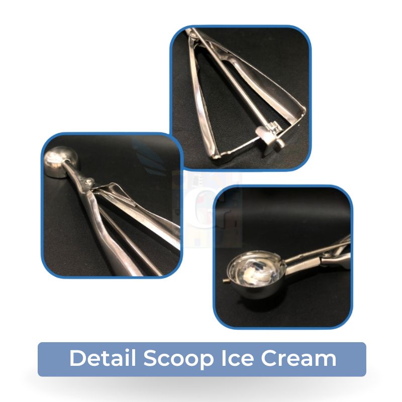 Scoop Ice Cream / Sendok Es Krim Stainless Steel