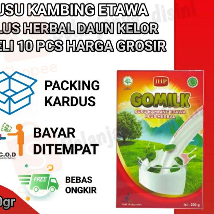 

Promo | KG7|Susu kambing etawa original susu hebal daun kelor gomilk 200gr