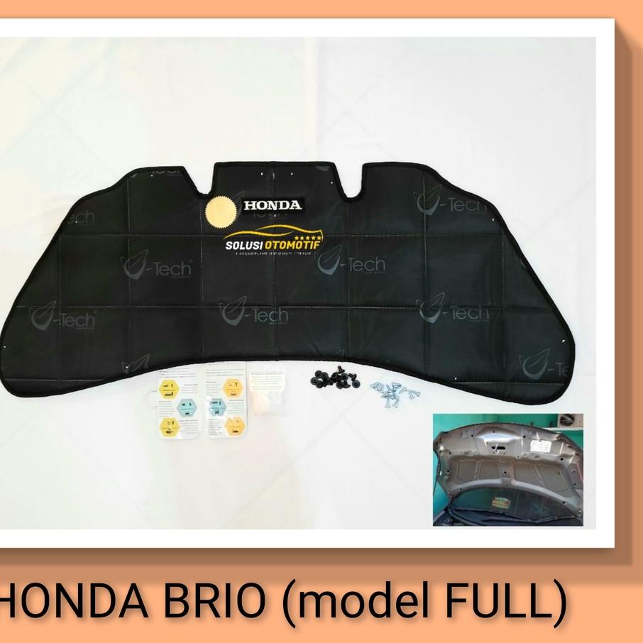 Depan1 HONDA BRIO 2018-2022+ Peredam Panas Kap Mesin Aksesoris Variasi Asesoris Mobil VTECH Original