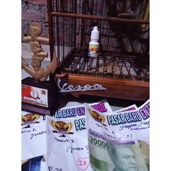 doping lomba burung trucuk