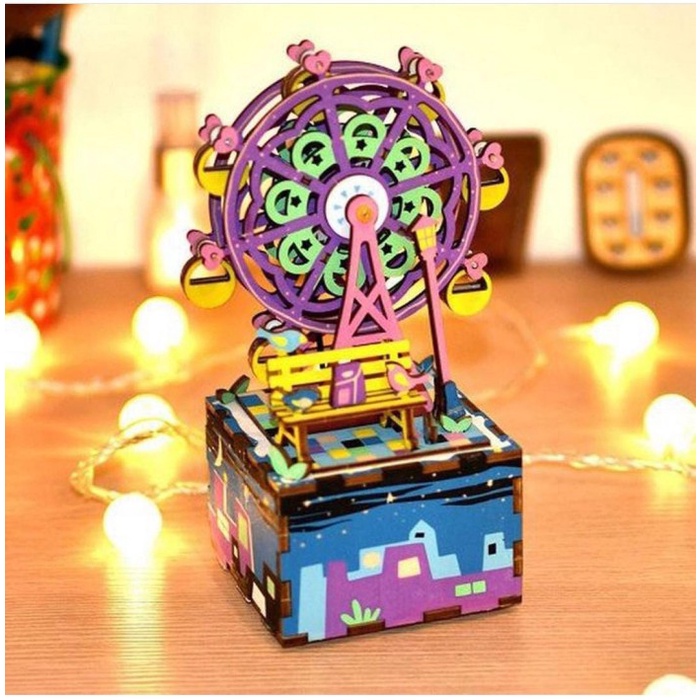 Kotak Musik Rolife Ferris Wheel Music Box / Rolife Music Box