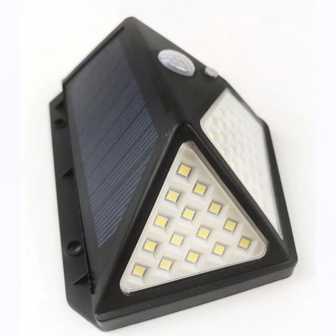 LAMPU SOROT TAMAN TENAGA SURYA DINDING RUMAH SOLAR CELL WATERPROOF