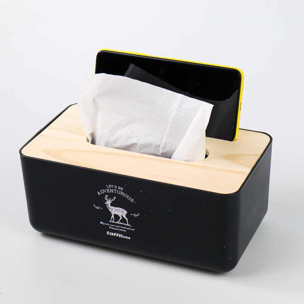 Kotak Tisu Kayu Solid Wooden Tissue Box - ZJ007