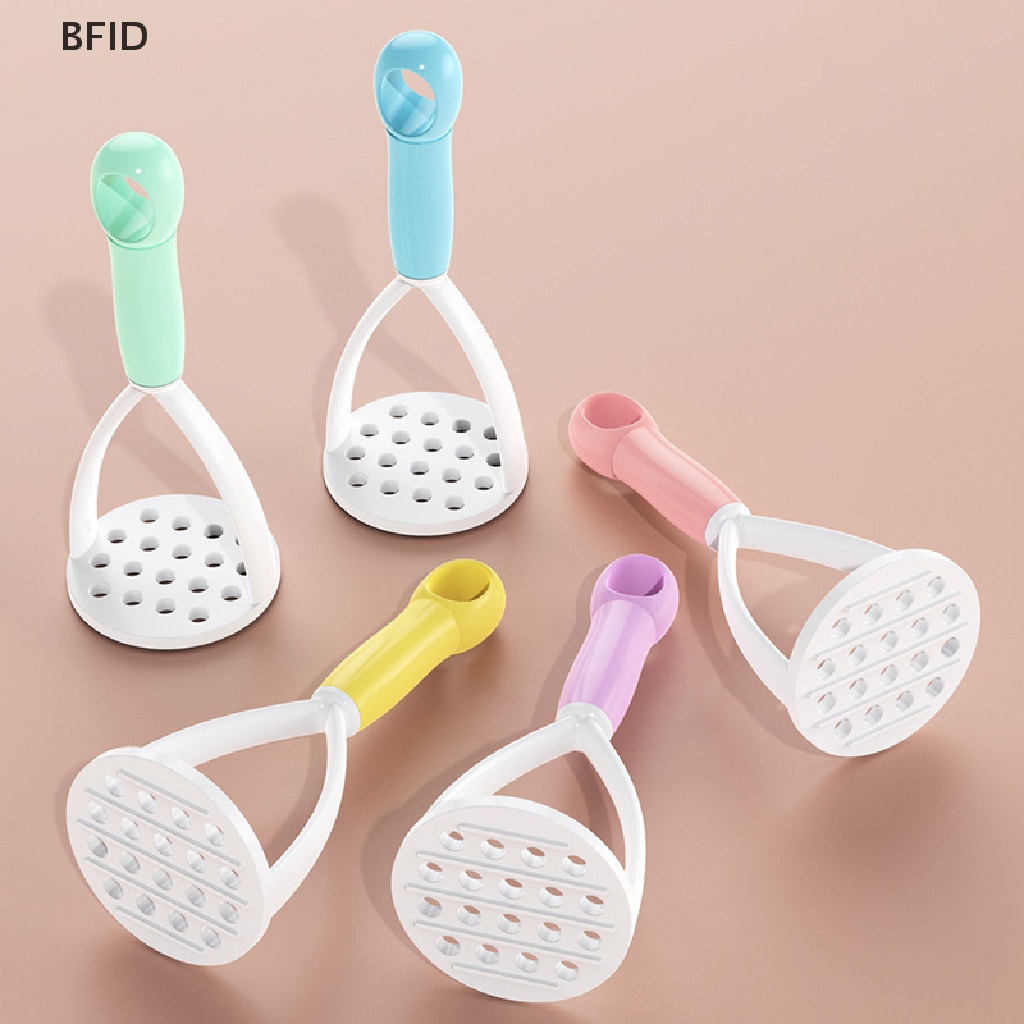 [BFID] Kitchen Portable Manual Potato Masher Labu Lumpur Press Alat Buah Sayur [ID]
