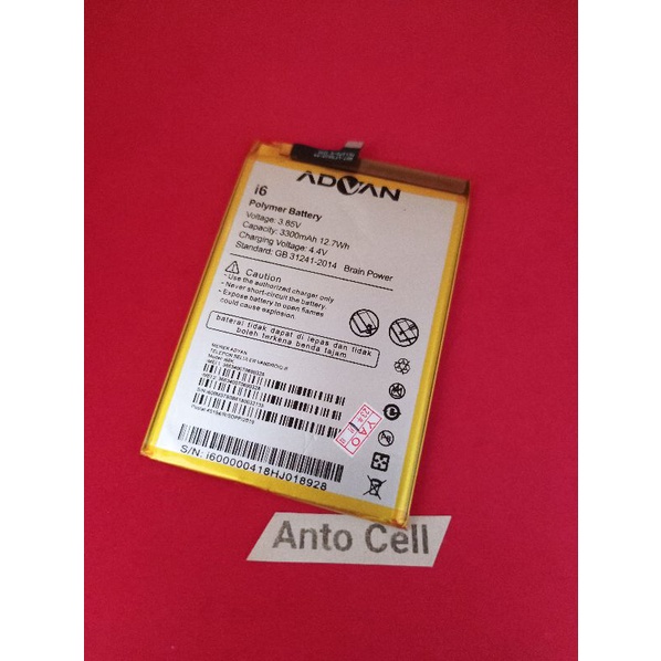 Baterai Advan i6 batre Advan i 6 original battery hp