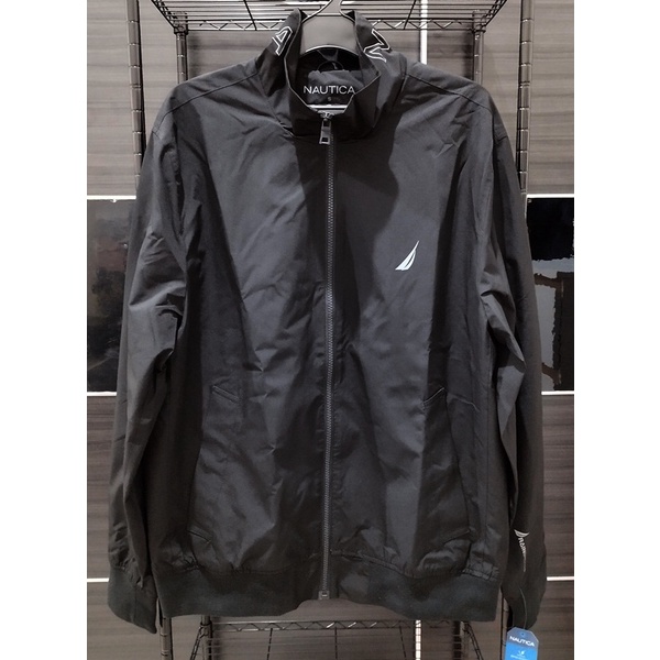 Jaket Rainbreaker Nautica Original Black Size S