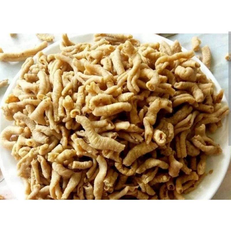 

Keripik Usus Ayam 250gram -Keripik Usus Crispy Kiloan