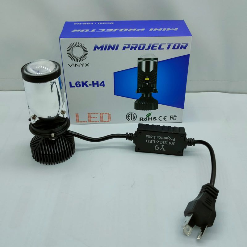 Lampu Sorot Led Mini Projector H4 L6K