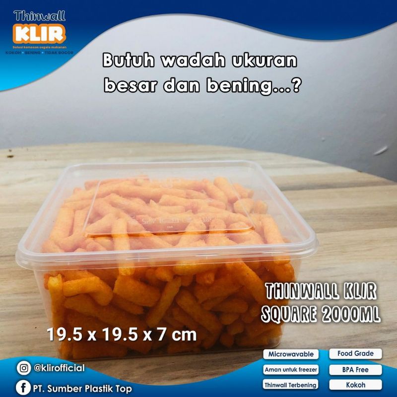 Thinwall Klir Kotak 2000ml/roll