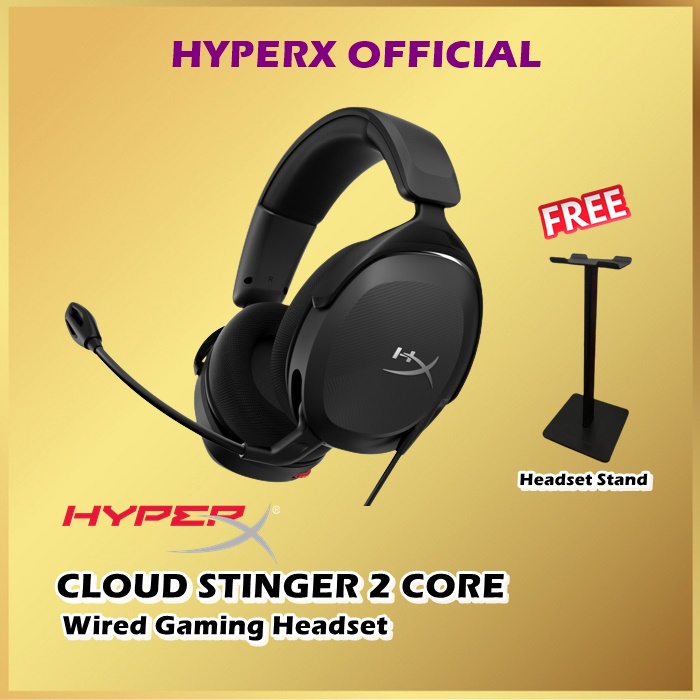 Jual Hyperx Cloud Stinger 2 Core Wired Gaming Headset | Shopee Indonesia