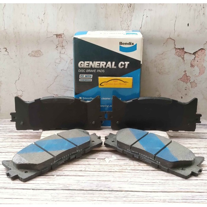 BRAKE PAD KAMPAS REM DEPAN ALL NEW CAMRY 2007-2009 BENDIX DB1800 GCT