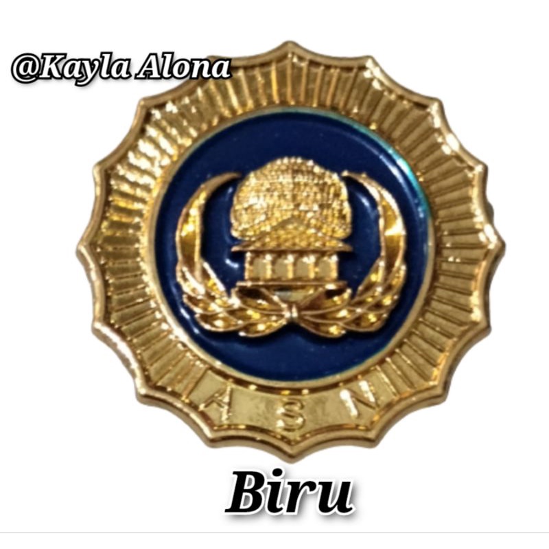 Pin ASN Magnet / PIN KORPRI GOLONGAN WARNA PREMIUM