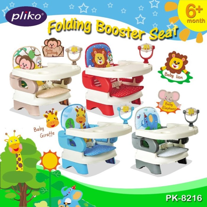 Kursi Makan Pliko Folding Booster Seat / Kursi Makan Bayi