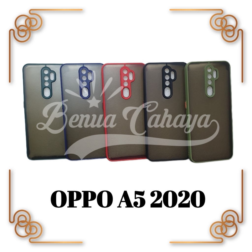 SOFT CASE MATTE OPPO A9 2020 / A5 2020  TRANSPARAN SLIM FUZE MAKARON