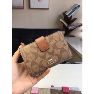 Dompet Kartu Wanita  Aksesoris Lengkap Dompet Koin Dompet Import Tempat Kartu Coin Purse Zipper Signature New York