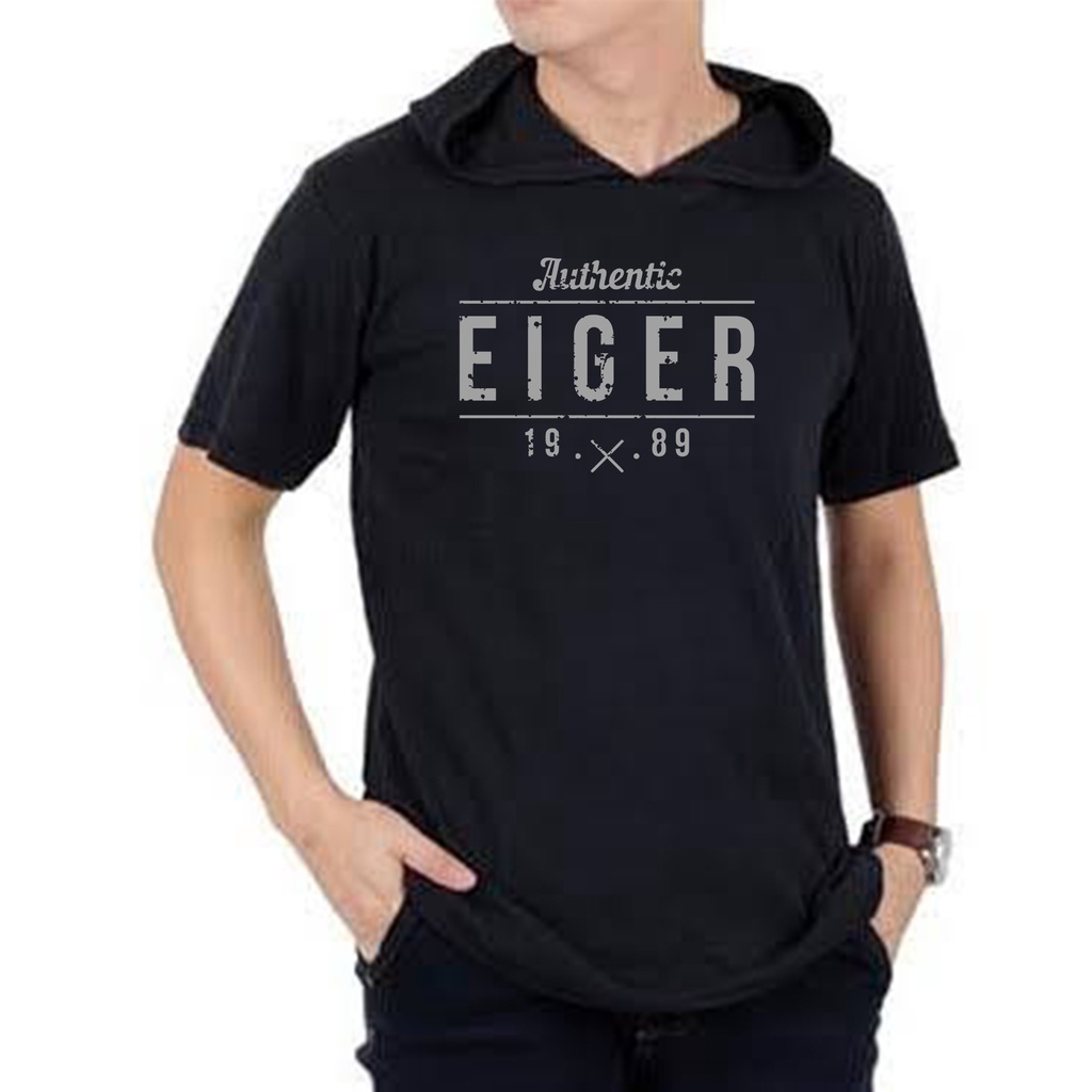 kaos hoodie kaos kupluk lengan pendek bahan cotton adem bigsize M L XL XXL XXXL XXXXL XXXXXL