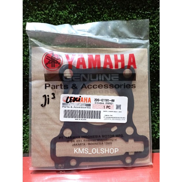 Packing Block Atas Cylinder Block Head LEXY Asli Ori Yamaha 2DS-E1181-00