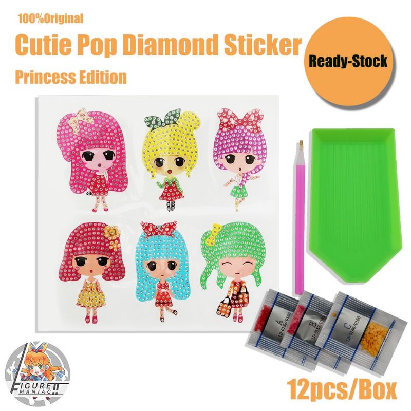 Stiker Diamond Cutei Pop Mainan Edukasi Buat Keluarga