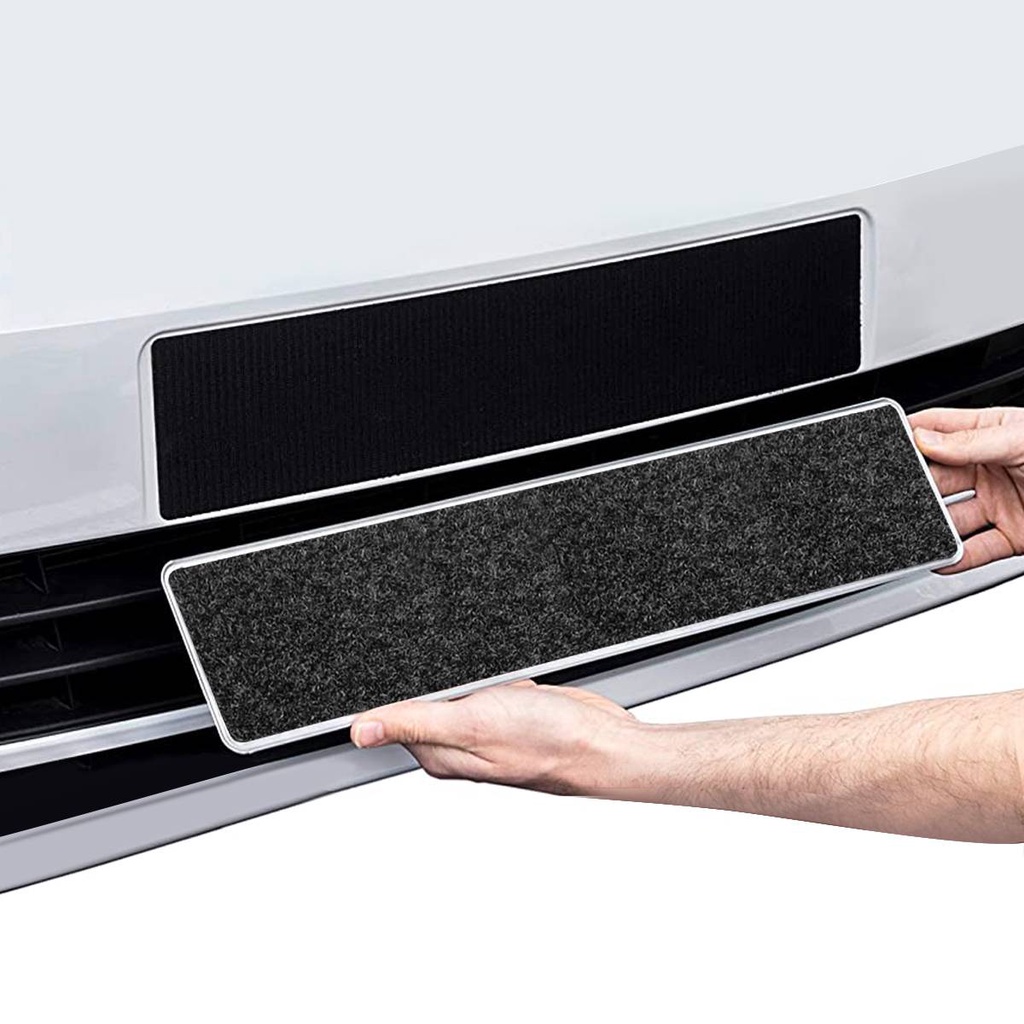 2set Frameless License Plate Dudukan Plate Frameless Plat Nomor Mobil