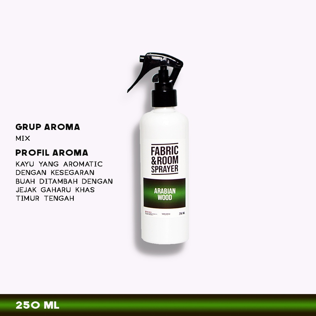 ARABIAN WOOD - Fabric and Room Sprayer - Linen Spray 250 Ml