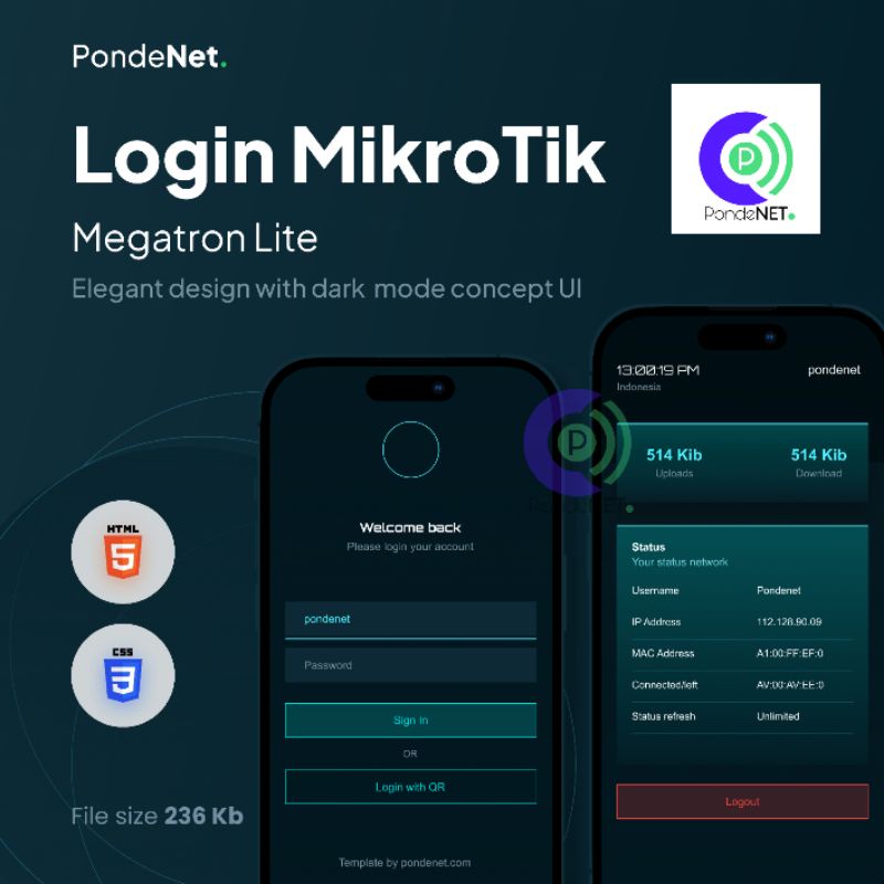 Login page hotspot wifi Megatron lite